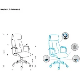 Rocada 986V22 Kunstleder Schwarz