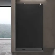 doporro Walk-In-Dusche 90 x 200 cm ESG-Sicherheitsglas Bremen02VG