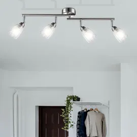 GLOBO Deckenleuchte 4x 3,0 W Chrom