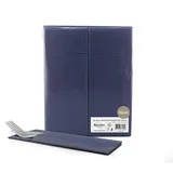Bayer Chic 2000 Alvotex Airlaid 50 Besteckservietten Bestecktaschen, Stoffähnlich, hochwertige Einwegserviette, Blau, 32X40 cm