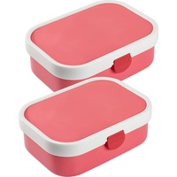 MEPAL Brotdosen mit Einsatz Campus Lunchbox, Pink