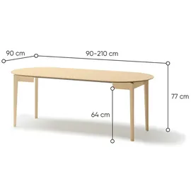 Selsey Plot Ø 90 cm beige