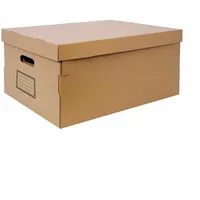 Confortime Aufbewahrungsbox mit Deckel Karton, 45 x 35 x
