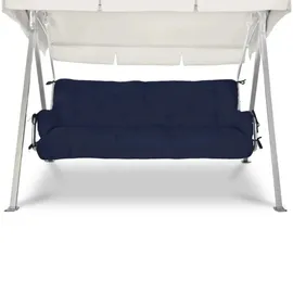 Beautissu Hollywoodschaukelauflage 180 x 50 x 8 cm blau 2-tlg.