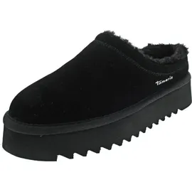 TAMARIS Sabot Leder Schwarz 38