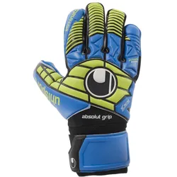 uhlsport ELIMINATOR ABSOLUTGRIP HN schwarz/blau/power grün - 10.5 - Farbe/Grösse:schwarz/blau/power grün - 10.5