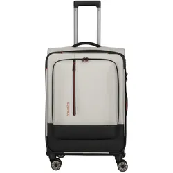 travelite CROSSLITE 4-Rollen Trolley M Natur