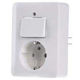 Gira Schuko-Steckdose Unterputz Weiß 1 St.