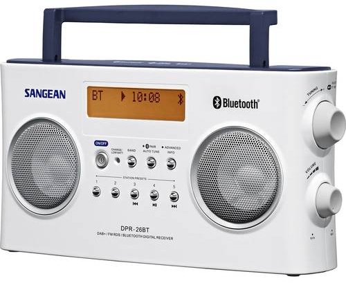 DPR-26 BT Tragbares DAB+/FM-Radio Bluetooth mit Akku