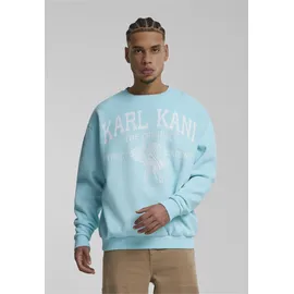 Karl Kani Rundhalspullover Blau XS
