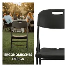 Trutzholm Campingstuhl 2er Set Grau