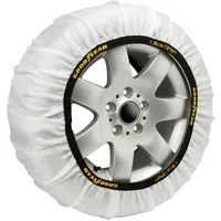 Goodyear Ultra GRIP XL 2er Set Textil Schneeketten für Autos, weiß