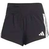 adidas Adizero Gel Pocket Laufshorts Damen Black L - Inseam 3"