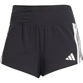 adidas Adizero Gel Pocket Laufshorts Damen Black L - Inseam 3"