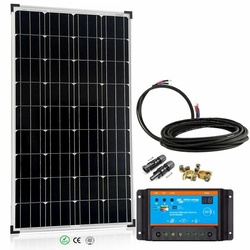 Offgridtec 150 Watt Solaranlage Basic-Starter 150W / 12V - Solarmodul Solarladeregler