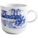 Kahla Tasse, Ahoi Marie Kaffeebecher 0,30 l Hafenliebe | Kaffeetasse aus Porzellan im maritimen Stil
