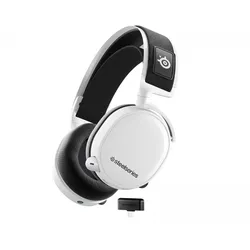 SteelSeries Arctis 7+ Kabellos Gaming-Headset - Weiß