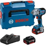 Bosch GDS 18V-450 HC Professional inkl. 2 x 5 Ah + Ladegerät + L-Boxx 06019K4003