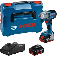 Bosch GDS 18V-450 HC Professional inkl. 2 x 5 Ah + Ladegerät + L-Boxx 06019K4003