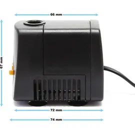 Wiltec Aquarienpumpe HJ-731 550 L/h