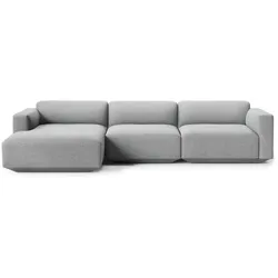 &Tradition - Develius Eck-Sofa, Konfiguration E, grau (Hallingdal 130)