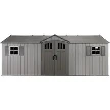 Lifetime Gerätehaus Neptun 2,43 x 6,1 x 2,41 m dunkelgrau