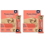 Multipower Protein Delight Eiweißriegel – 18 x 35 g Protein Riegel Box (630 g) – Leckerer Energieriegel – Vanilla Cashew Caramel (Packung mit 2)