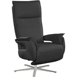Livetastic Fernsehsessel, Schwarz, Textil, 77x116x80 cm, Made in EU, Relaxfunktion, Netzbetrieb, Wohnzimmer, Sessel, Fernsehsessel