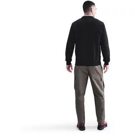 Nike Crew Herren T-Shirt, schwarz, - black/white XL