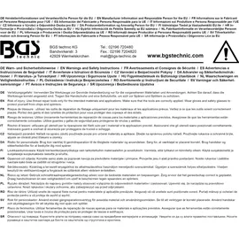 BGS 71039 | Gewindebohrer-/Schneideisen-Satz für Radmuttern und Bolzen | 12-tlg.