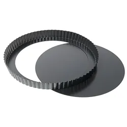 Contacto Tortenbodenform 24 cm, aus PTFE antihaft-beschichtetem Stahlblech