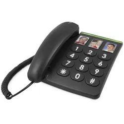 doro Phoneeasy 331ph Schnurgebundenes Telefon schwarz
