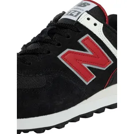 New Balance 574 Herren Black/NB White 40