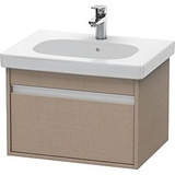 Duravit Ketho Waschtisch-Unterschrank KT667007575 60 x 45,5 cm, leinen, 1 Auszug, wandhängend