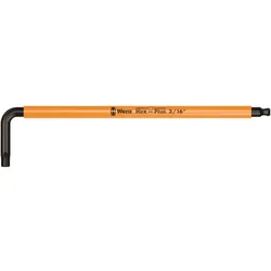 Wera 950 SPKL Winkelschlüssel Multicolour, zöllig, BlackLaser Mangoorange - 05022634001 - Mangoorange
