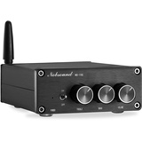 Nobsound Bluetooth Verstärker, Mini 200W (100W×2) TPA3116 Amp Digital Amplifier, HiFi Stereo Class D Power Verstärker mit Netzteil (NS-15G)