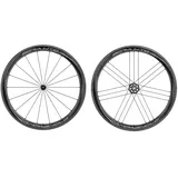 CAMPAGNOLO Bora Wto 45 C19 Tubeless Rennrad Laufradsatz - Black / White - 9 x 100 / 9 x 130 mm