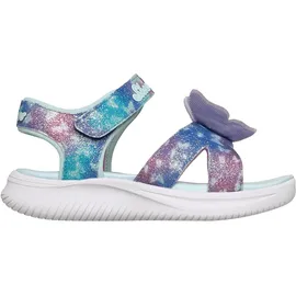 SKECHERS Jumpsters Sandale Butterfly Brites Blau/Rosa 31