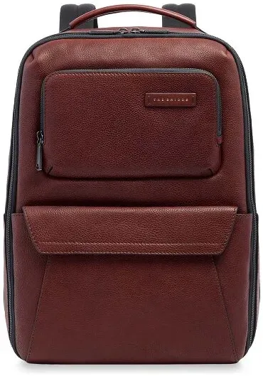 The Bridge Ludovico Reiserucksack Leder 42 cm Laptopfach  braun