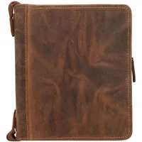 GREENBURRY Schreibmappe 26 cm Braun