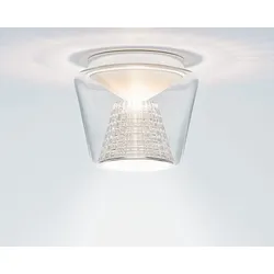 serien lighting Annex M Deckenleuchte abhängig vom Leuchtmittel (exklusive) | Glasschirm klar, Reflektor Kristall | Standard-Fassung