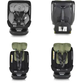 Cangaroo i-Size Kindersitz Quill (40-150cm) Gruppe 0/1/2/3, Isofix, 360° drehbar grün