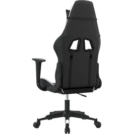 vidaXL Gaming-Stuhl Schwarz und Weiß