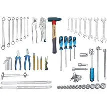 Gedore Werkzeugsatz 1151-1335 Werkzeugkasten-Set blau