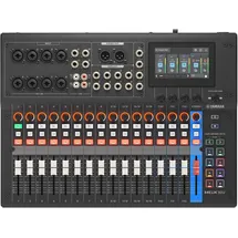 Yamaha MGX16V B - Video-Mixer mit Touch-LCD, HDMI USB, Schwarz