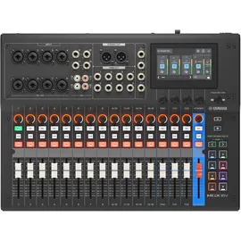Yamaha MGX16V B - Video-Mixer mit Touch-LCD, HDMI USB, Schwarz