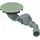 Bette BetteAir 50 Ablaufgarnitur, seitlich, Ablaufleistung 0,6 l/s, mit BetteAntirutsch Pro, B525-414AY, Farbe: Flint matt