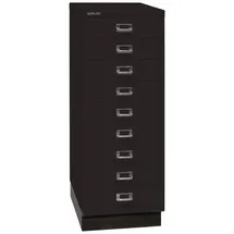 BISLEY MultiDrawer Schubladenschrank 43 x 35 x 94 cm schwarz