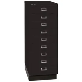 BISLEY MultiDrawer Schubladenschrank 43 x 35 x 94 cm schwarz