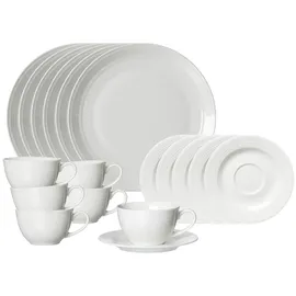 Ritzenhoff & Breker Levi Kaffeeservice 18-tlg. weiß